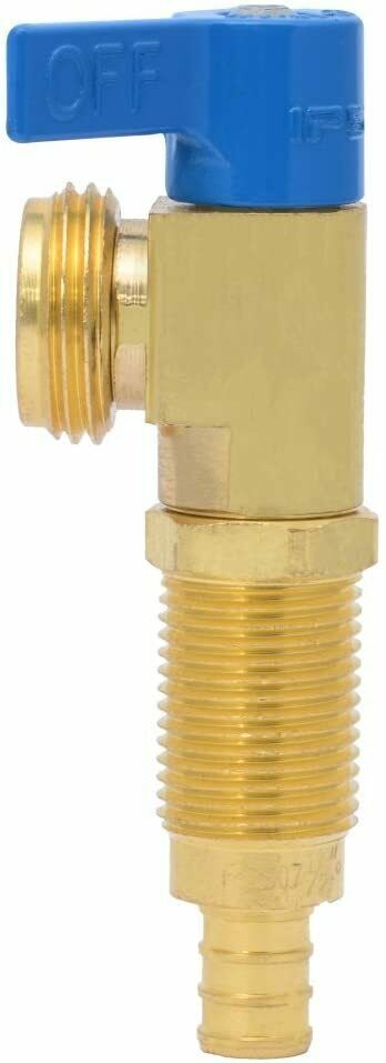 SharkBite 24813A 1/2" Pex Barb Washing Machine Valve, Cold, Chrome, Brass Item image 3