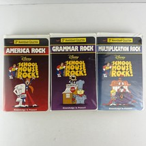 School House Rock! VHS 3xTape Collection - £19.54 GBP