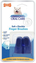 Nylabone Advanced Oral Care Finger Brushes for Effective Pet Dental Hygiene - $4.90+