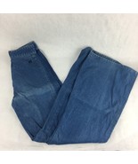WOW Womens Straight Leg Jeans Blue Zipper Fly Pocket Denim 28 - $11.08 CAD