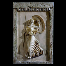 Athena ancient Greek goodess relief plaque Sculpture Replica Reproduction - £186.05 GBP
