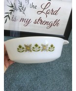 Anchor Hocking Fire King 1 1/2 QT Caserole Cooking Baking Dish Meadow Green - $8.75