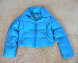 GUESS Womens Down and Feather Filled Jacket Size Medium Color Teal - $25.95