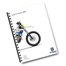 HUSQVARNA 2024 - FE 450 501 501w - OWNERS MANUAL - REPRINTED COMB BOUND - $25.14