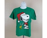 Peanuts Men&#39;s T-Shirt Size S Green TZ14 - $7.91