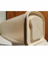 Vintage Buddeez Bread Buddy Container - Plastic Storage Keeper Loaf Aqua... - $16.73