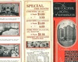 New Colonial Hotel of Washington Brochure Washington DC 1930&#39;s 15th &amp; M ... - £14.06 GBP