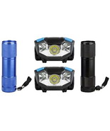 JobSmart TSC17-22CL12 100-Lumen LED Flashlight &amp; Headlamp Set with Batte... - $45.93 CAD