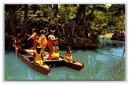Polynesian Cultural Center Laie Oahu Hawaii HI UNP Unused Chrome Postcard V9 - £2.33 GBP