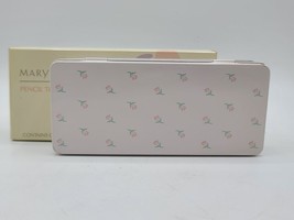 Mary Kay Floral Cosmetic Pencil Tin #4089 - £9.70 GBP