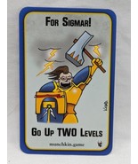 Munchkin Warhammer Age Of Sigmar For Sigmar! Go Up Two Levels Promo Card - £22.17 GBP