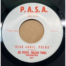 Joe Pienta Malach Twins Dear Annie Polka Ice Cubes and Beer 45 Polka - $10.49