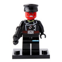 Red Skull Marvel Comics Super Heroes Lego Compatible Minifigure Bricks Toys - £2.36 GBP