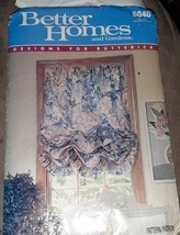 Butterick Better Homes &amp; Gardens 6040 Window Shades Pattern Guides UNCUT - $107.49 MXN