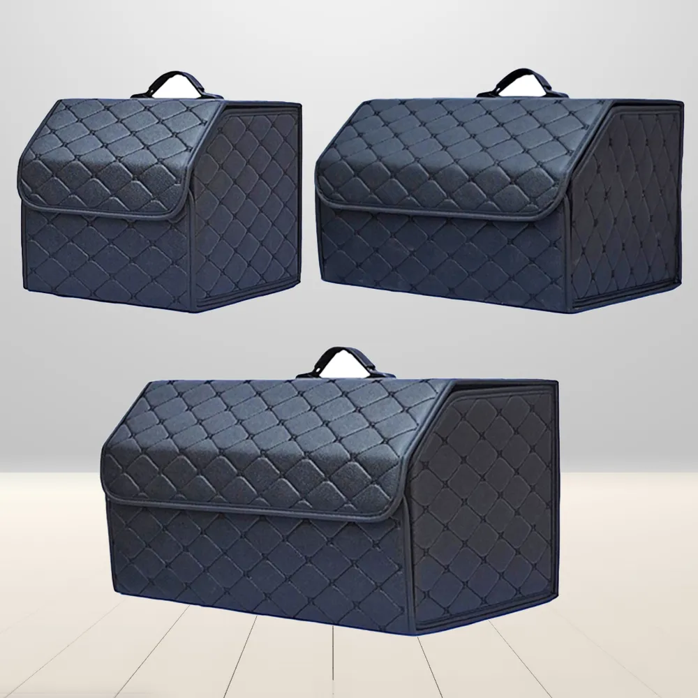 Car Trunk Organizer Box Large Capacity Auto Multiuse Tools Storage Bag Stowing - £18.35 GBP+