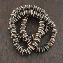 Vintage Tibetan Yak Bone (Buffalo) Beads Beaded Necklace 11.5mm - $524.58 MXN