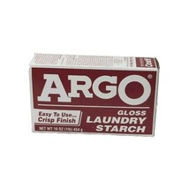 Vintage ARGO Gloss Laundry Starch 16 oz NEW SEALED BB 11/21 - $34.99