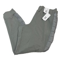 Xersion Joggers Womens L Gray Fleece Lined Quilted Sweatpants Loungewear... - $430.95 MXN