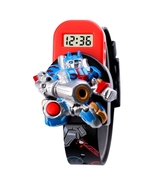 SKMEI 1750 Cartoon 3D Robot Electronic LED Watch, Time, Date in PVC for ... - £22.01 GBP