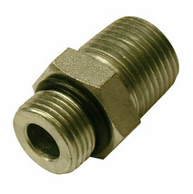 Apache 39038862 Steel Universal Hydraulic Adapter 1/2 Male x 1/2 Male in. - £4.84 GBP