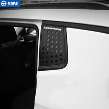MOPAI Car Exterior Rear Window Triangle Gl Decoration Cover Trim Stickers   Comp - £130.60 GBP