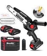 Seesii Mini Chainsaw 8 Inch Dl07, Electric Chainsaw Cordless, Upgraded B... - $160.47 CAD
