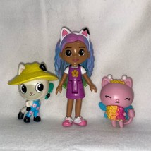 Gabby&#39;s Dollhouse Gabby And Friends Figure Set With Rainbow Gabby Doll No Box - £9.27 GBP