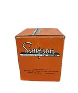Simpson Cat. 09700 Model 1257 - Analog Panel Mount 0 - 150 AC Amp Meter NOS - $638.89 MXN
