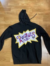 Rugrats Nickelodeon Hoodie Sweatshirt Size Medium Tommy/chuckle/raptor - $24.75
