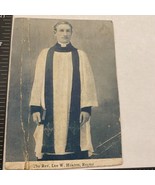 B&amp;W Photo Rev Lee W Heaton Rector  - $10.00