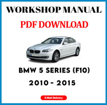 BMW 5 SERIES (F10) 2010 2011 2012 2013 2014 2015 SERVICE REPAIR WORKSHOP... - £6.15 GBP