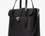 Kate Spade Essential North South Black Leather Tote Bag PXR00270 Satchel... - $138.59