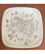 Hallmark Christmas plates, Angel square plate, 5x5 inch - $7.65