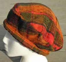 Festive Smaller Size Chenille Beret - Handmade by Michaela - $34.22 CAD