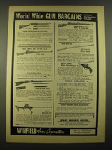 1957 Winfield Arms Ad - Remington Rolling Block Rifles, Enfield Sporter ... - $18.49