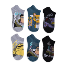 Disney Pixar Buzz Lightyear No Show Socks Fits Shoe Size Toddler 4.5-8.5 S NEW - $12.86