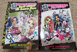 Monster High Ghoulfriends 2 Book Set - Just want to have fun &amp; Forever - £4.56 GBP