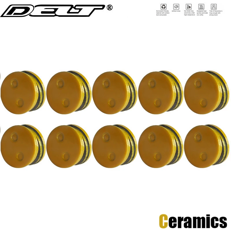 10 Pair Ceics Bicycle Disc ke Pads For ZOOM CMD-5 CMD-7  M365 Parts MTB Mountain - £105.24 GBP