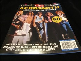 Life Magazine Aerosmith America&#39;s Greatest Rock Band 50 Years Cover #2 - £9.37 GBP