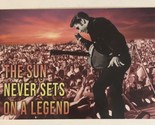 Elvis Presley Postcard Elvis Sun Never Sets On A Legend - £2.72 GBP