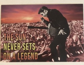 Elvis Presley Postcard Elvis Sun Never Sets On A Legend - £2.73 GBP