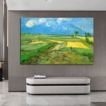 Hand Painted Impressionist Van Gogh Summer Oil Paintings Canvass For living Room - £166.47 GBP+