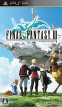 PSP Final Fantasy III Japanese &amp; English Subtitles FF3 - £78.83 GBP