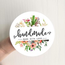 Handmade Made with Love Stickers Handmade Stickers Handmade with Love La... - £15.56 GBP