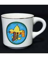 Boy Scouts VTG BSA Ceramic Mug Fort Simcoe Council, Camp Fife Tomahawk C... - $62.46