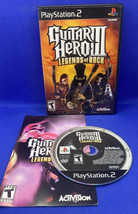 Guitar Hero III 3: Legends Of Rock (PlayStation 2, 2007) PS2 Complete Tested! - £5.02 GBP