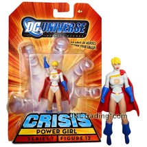 Year 2008 DC Universe Infinite Heroes Crisis 4 Inch Figure #12 - Hero POWER GIRL - £19.97 GBP