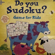 Sudoku World University Games Do You Sudoku Game For Kids NEW Sealed 2006 - $24.63