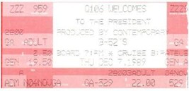 The B-52&#39;s Ticket Stub Décembre 7 1989 St.Louis Missouri - £35.66 GBP