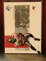 2001 SP Authentic Warrick Dunn #83  Tampa Bay Buccaneers - $0.99